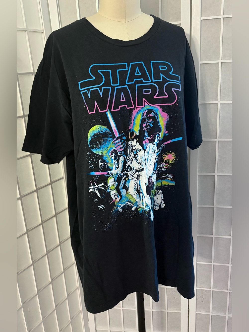 Star Wars Black Graphic Tee XXL